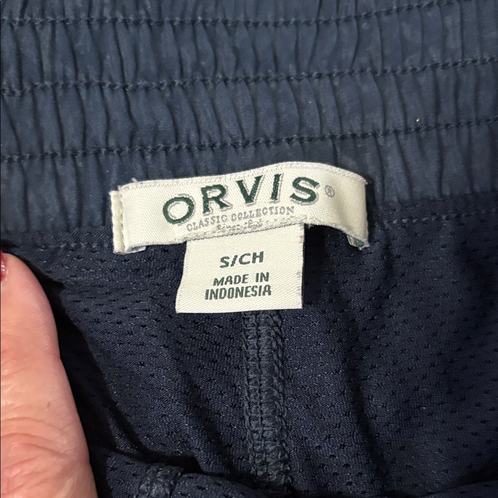 Orvis Elegant navy Patterned Women's Skort - Picture 2 of 9